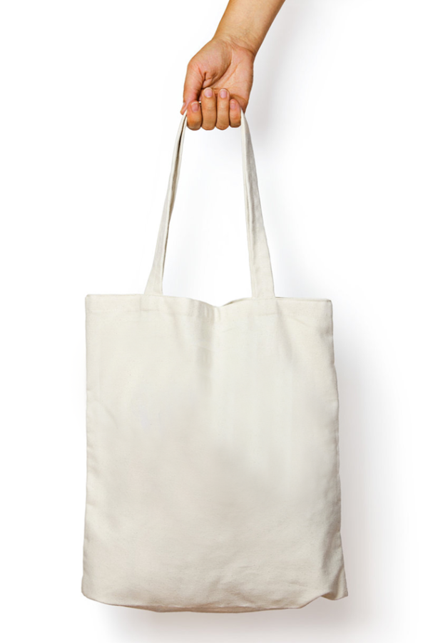 DENSEMARK Tote Bag With Zip Abstract Design - Image 2