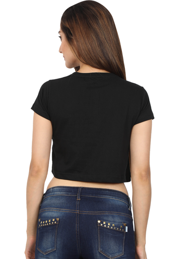 How About No Female Crop Top (Funny) - Image 2