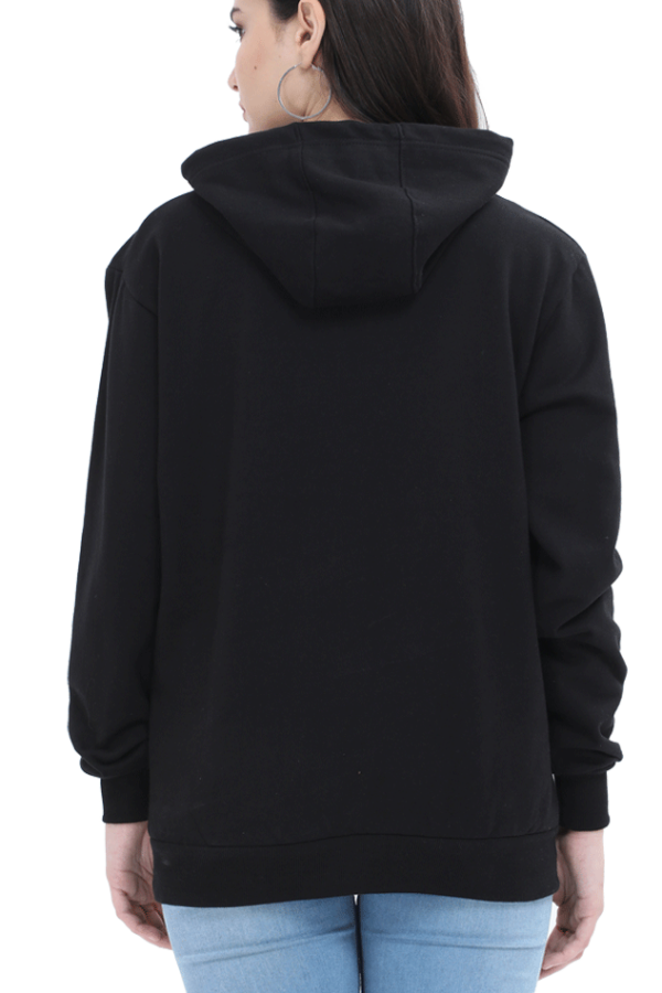 Say It Hoodie Black For Women (Funny) - Image 2